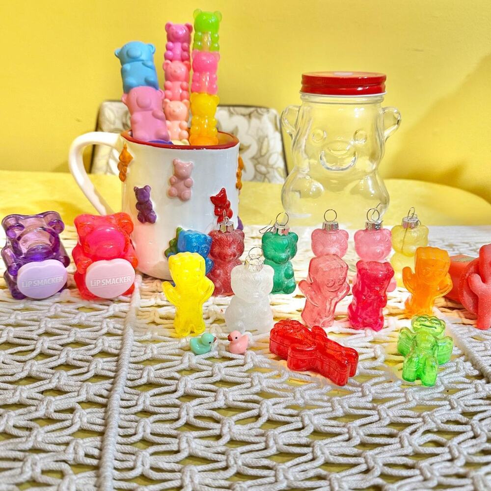 HUGE lot of gummy bears & sour patch home decor! NOT sold separately! ALL Items!